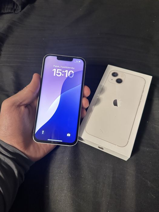 Iphone 13 bialy 100% kondycji