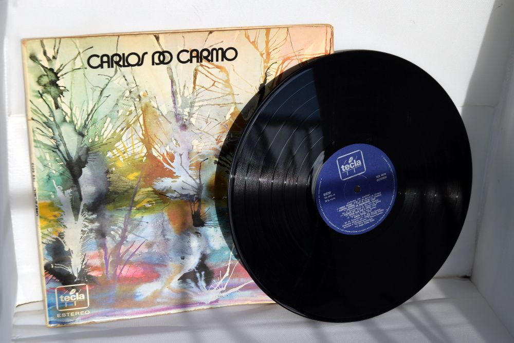 Vinil Carlos do Carmo Autografado em 1973