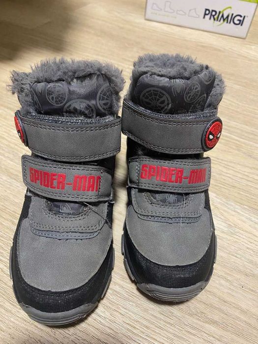 Дитячі зимові черевики (сноубутси) Spider-Man.