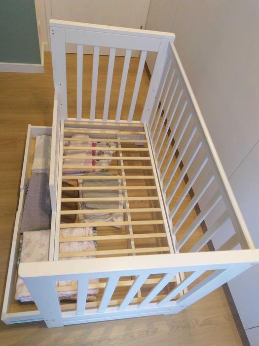 Łóżeczko Klupś Iwo 120×60 z materacem