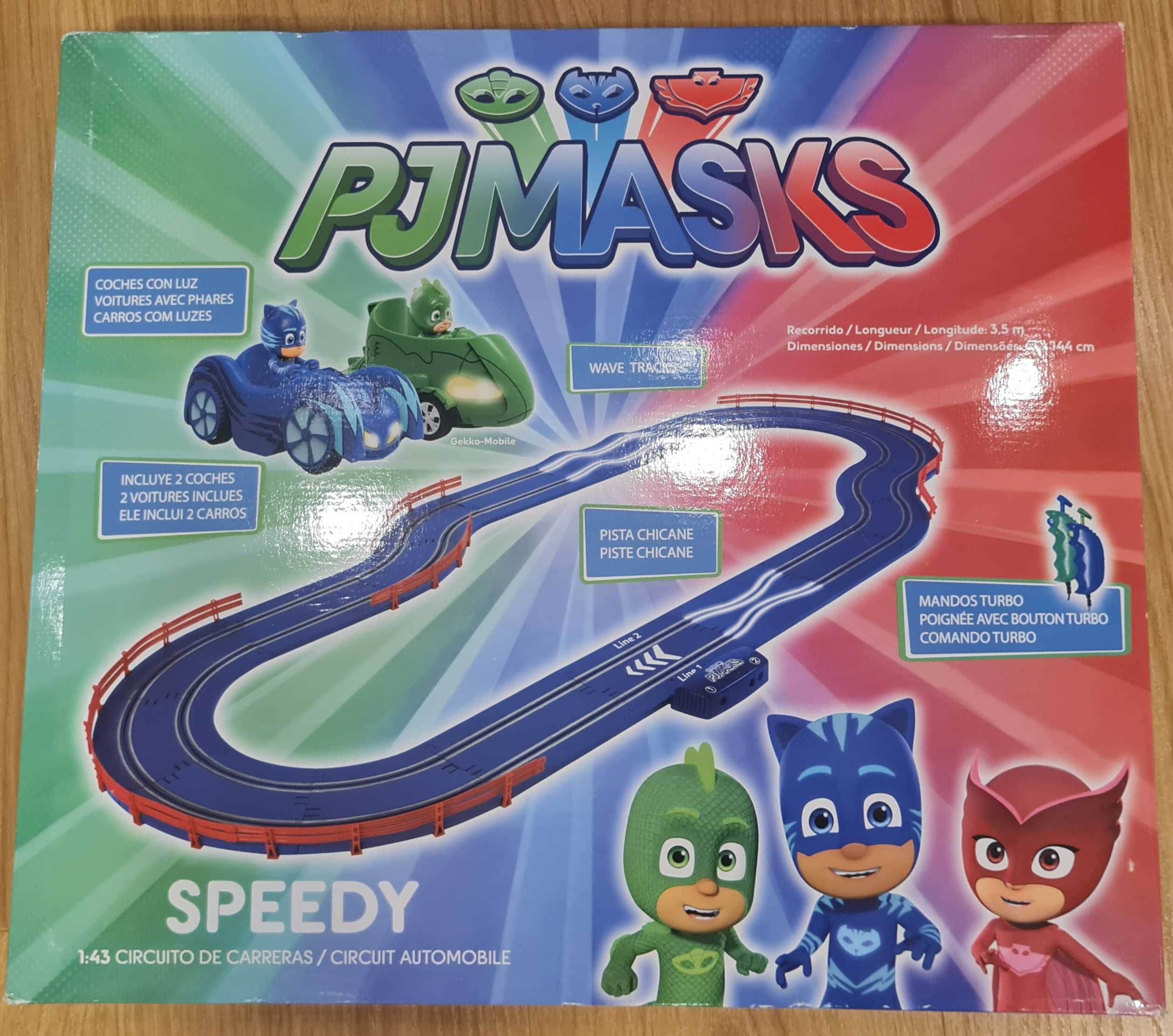 Pista Carros Circuito PJMASKS Speedy