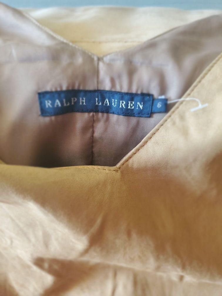 Ralph Lauren замшевое платье..