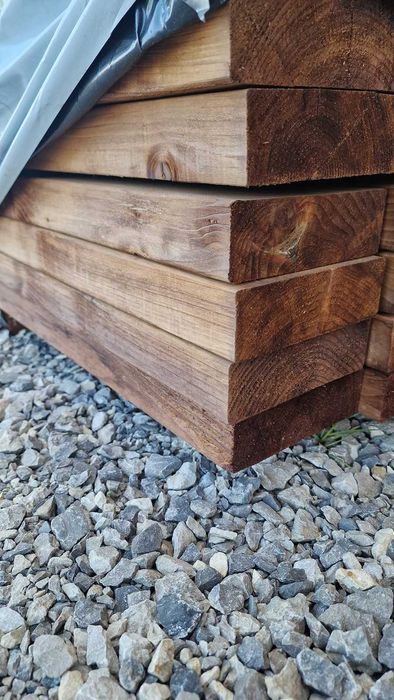 Drewno konstrukcyjne C24 Impregnowane Ciśnieniowo 45x145 mm