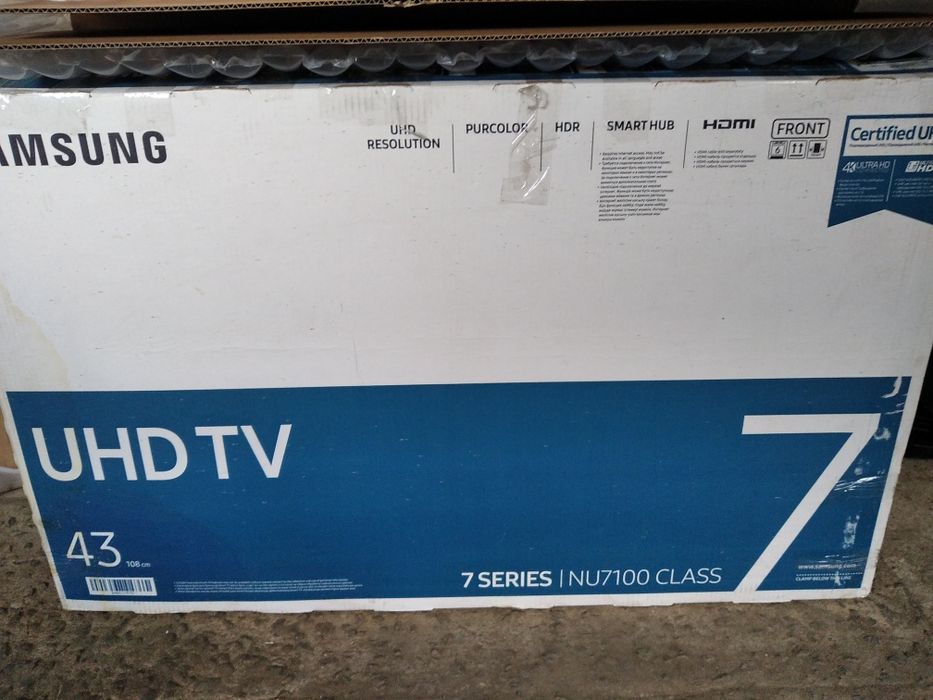 Продам телевізор SAMSUNG UE43NU7100  4K SMART WI-FI 2020 рік Гарантія