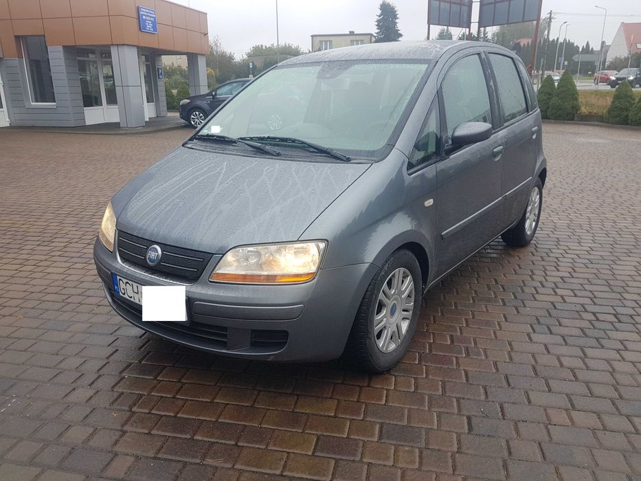 Fiat Idea 1,9 TDI/100KM,2004r.,klima,radio,wspoma,dlugo oplaty