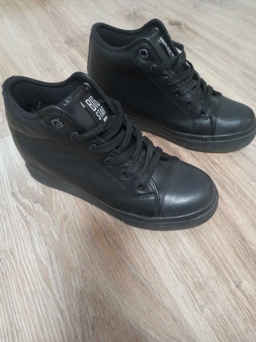 Trampki na koturnie big star 38