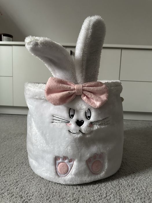 koszyk dziecięcy na zabawki królik