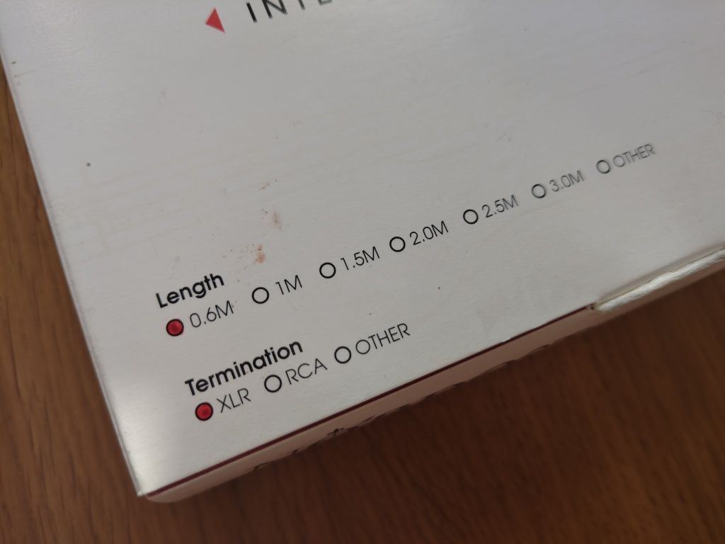 Kable nordost red dawn xlr 0,6m