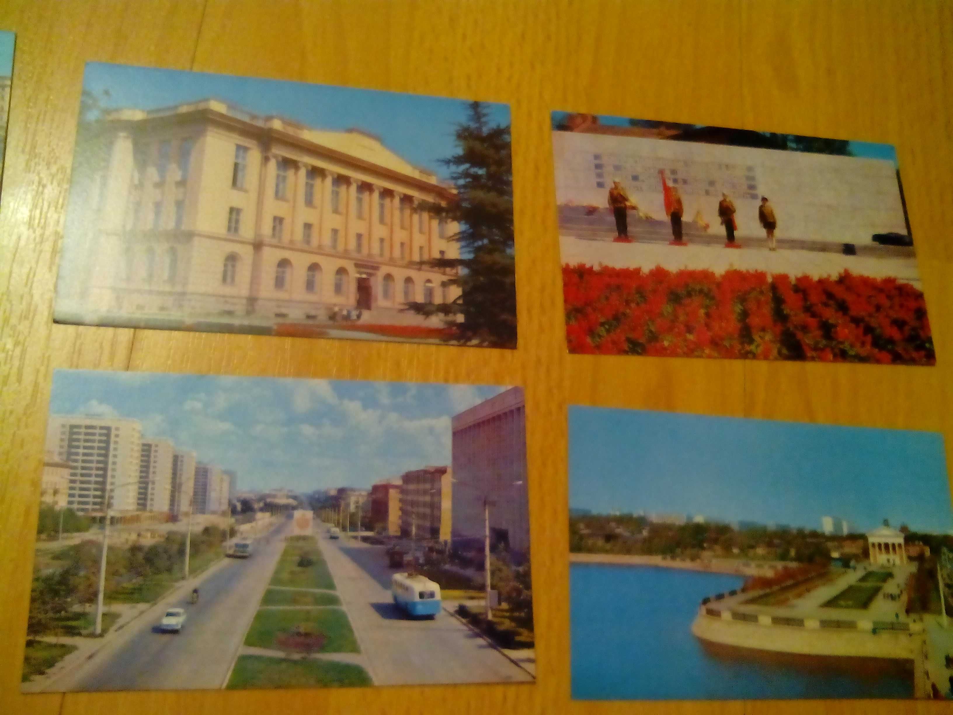 zestaw 15 sztuk - pocztówki zabytkowe Czelabińsk CCCP