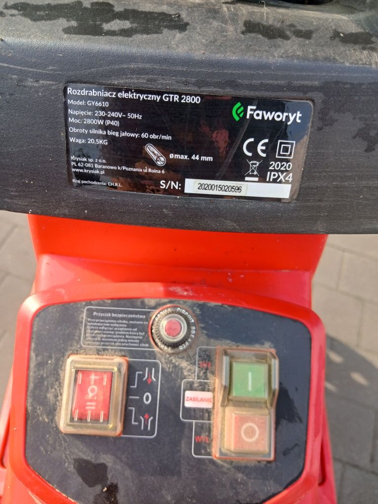 Rozdrabniacz do gałęzi