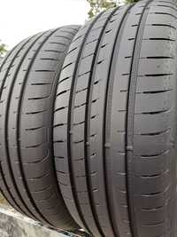 215/45/18 Sprzedam parę opon letnich Goodyear Eagle F1