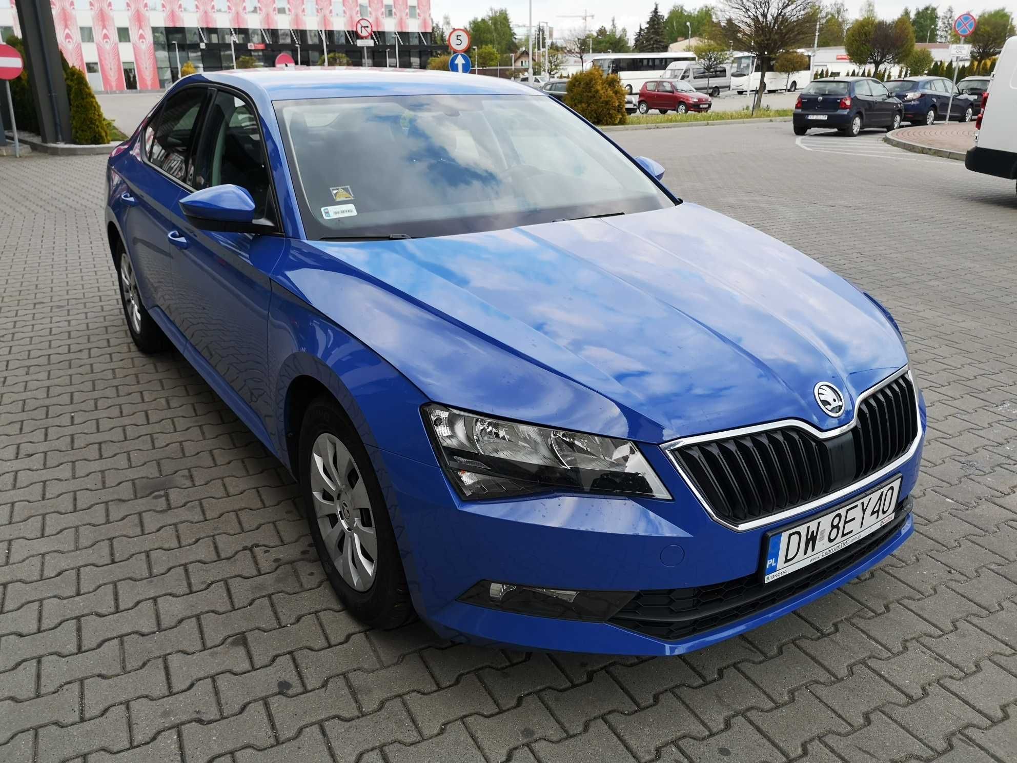 Skoda Superb DSG, Wynajem długoterminowy samochodów, wypożyczalnia aut