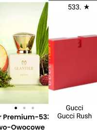 Glantier Perfumy  PREMIUM 533 odpowiednik GUCCI RUSH