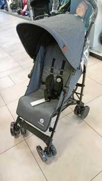 Nowy lekki wózek spacerowy parasolka MUSCA Petite&Mars Grey Olive