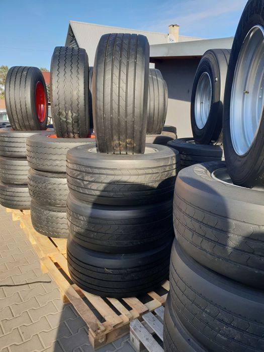 BEZDĘTKOWE KOŁA do przyczepy rolniczej HL8011 HW 385/65R22,5 -650netto