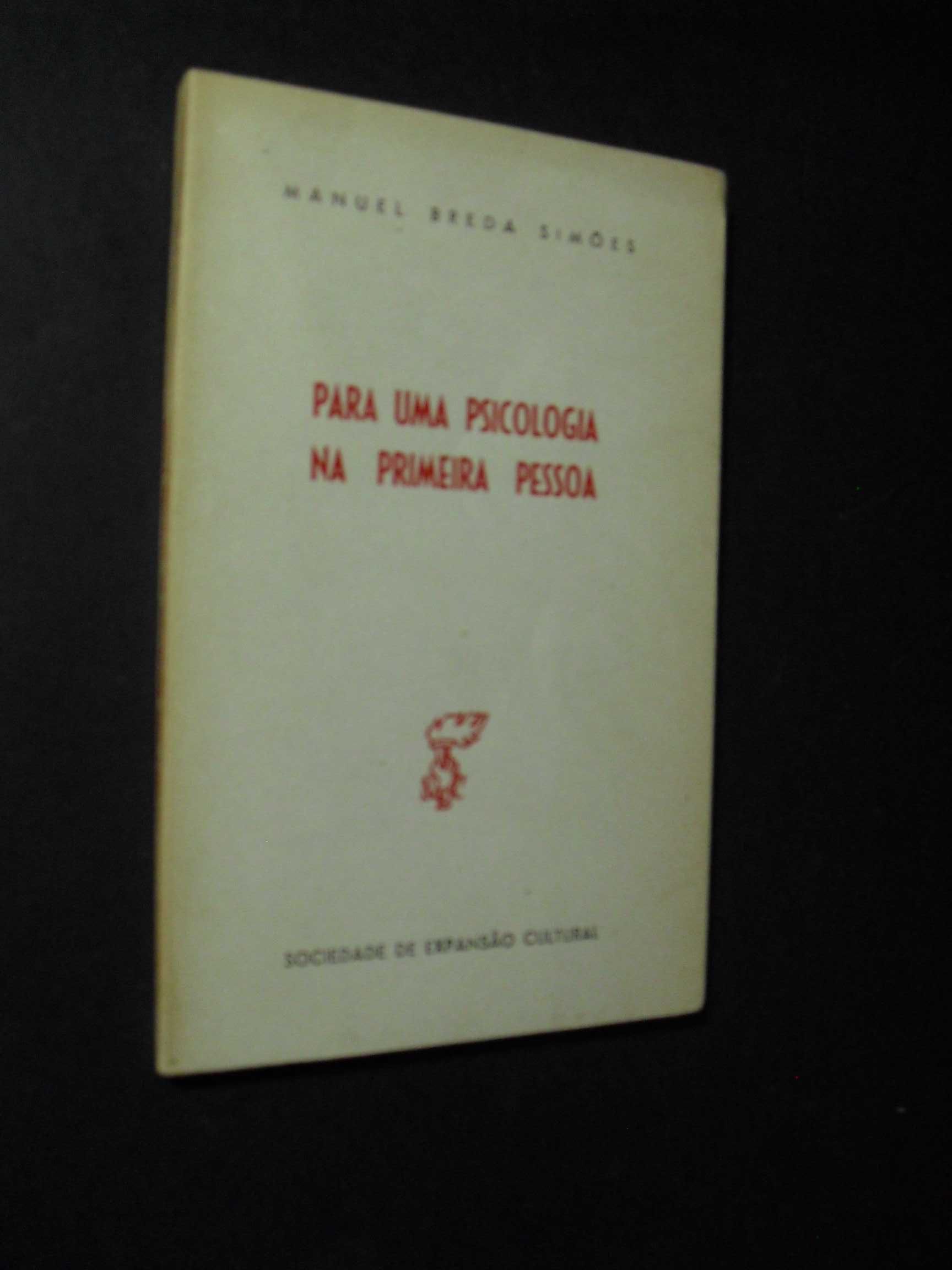 Simões (Manuel Breda);Para uma Psicologia na Primeira Pessoa