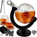 Karafka globus zestaw do whisky Malatec 22553