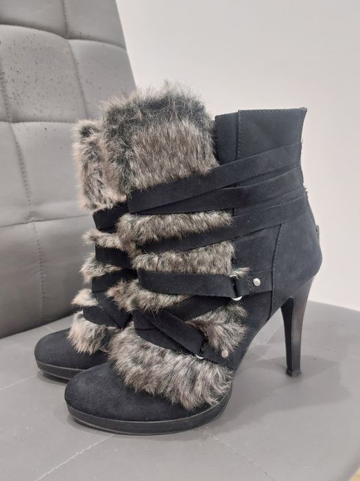 Kozaki marki Aldo rozmiar 38 z futerkiem