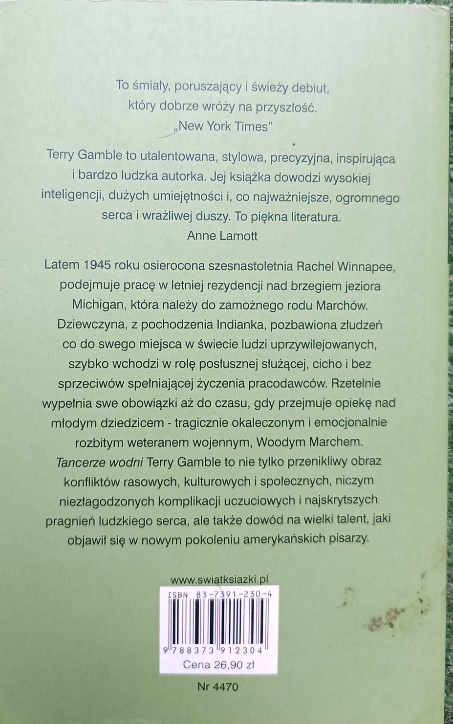 Tancerze wodni " Terry Gamble
