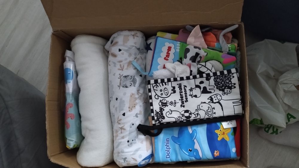 Karton rzeczy dla niemowlaka - nie wysyłam kurierem