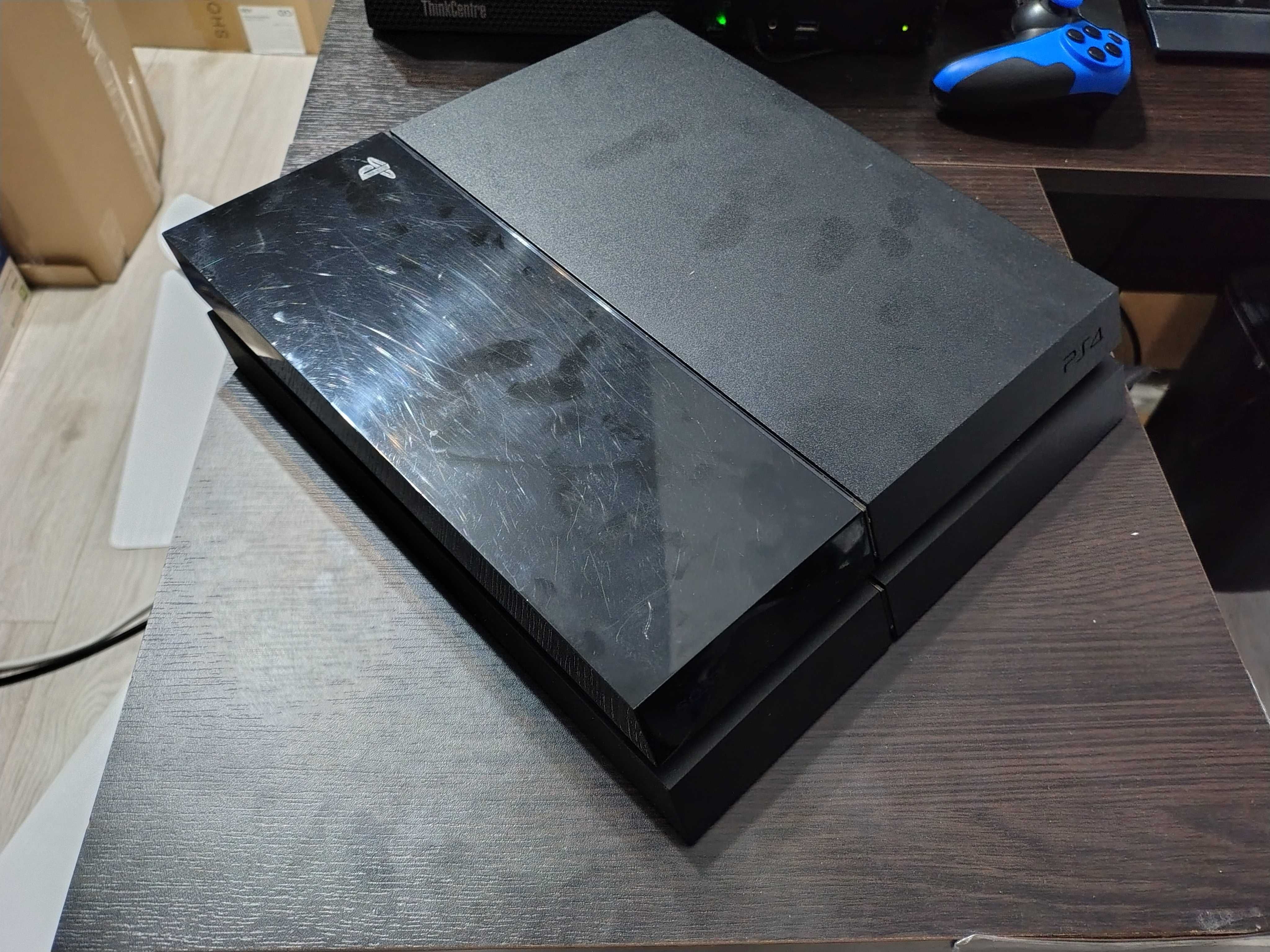 Konsola Sony PlayStation 4 500GB podstawka dodatkowe chłodzenie karton