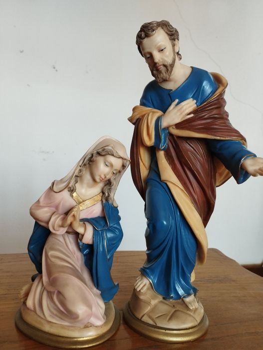 Imagens presépio Nossa Senhora e São José