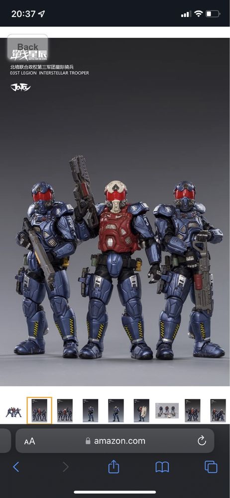 03 Legion Interstellar troops