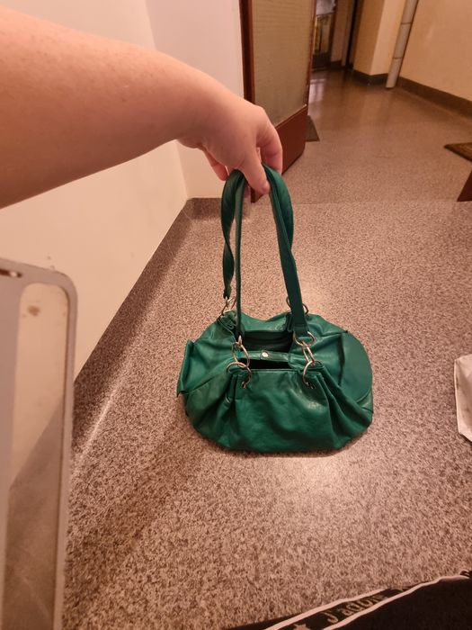 torebka zielona do reki