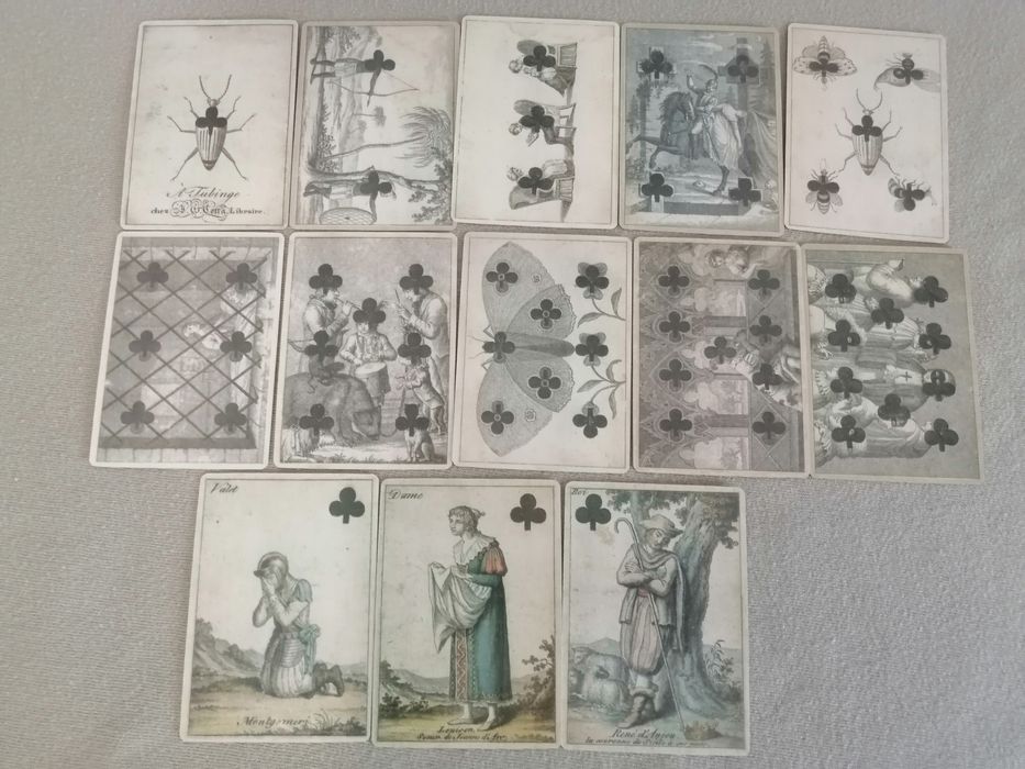 Baralho cartas da transformação