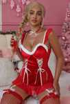 Vestido natal sexy