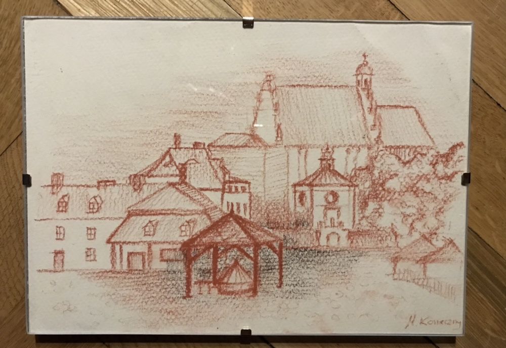 Szkice z Kazimierza Dolnego- formaty 15x20,5cm