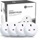 Gniazdko Defender Mini Smart Plug Wifi| 4Szt| Do Gniazdek Uk