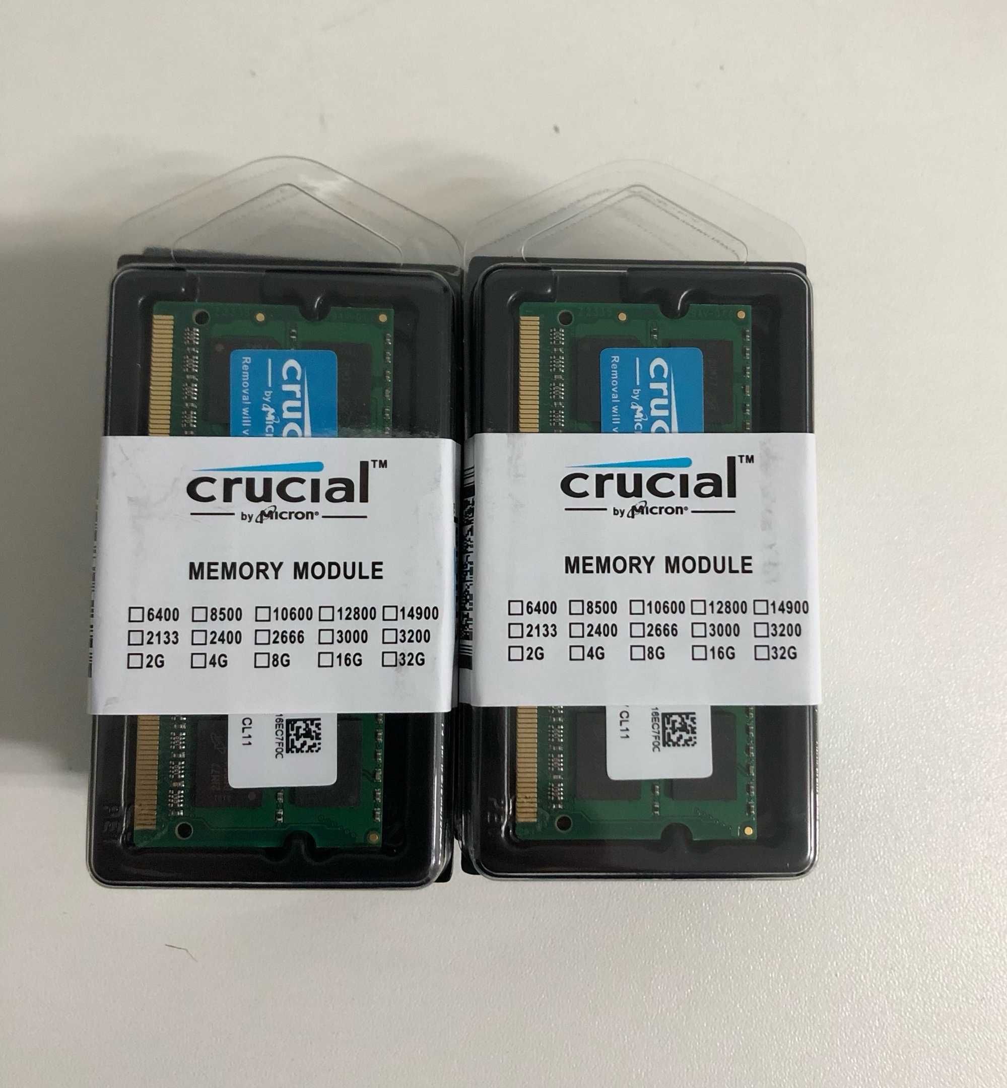 Оперативная память для ноутбука Crusial Micron DDR3 4Gb 1600mHz 1.5v