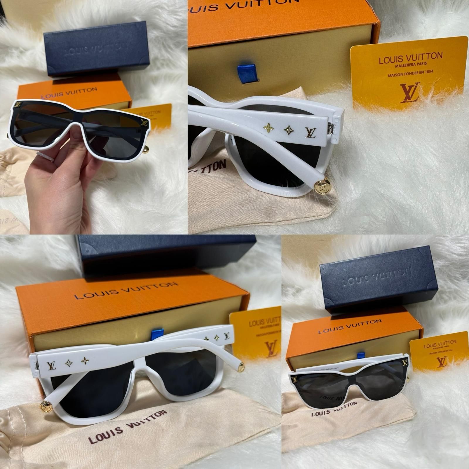 Nietuzinkowe okulary przeciwsłoneczne Louis vuitton NOWOŚĆ unisex hit