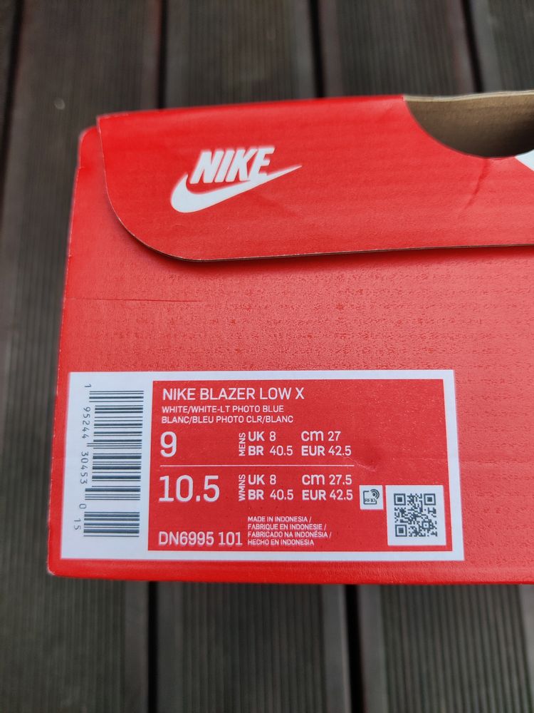 Nowe buty sportowe sneakersy Nike Blazer Low X rozmiar 42.5