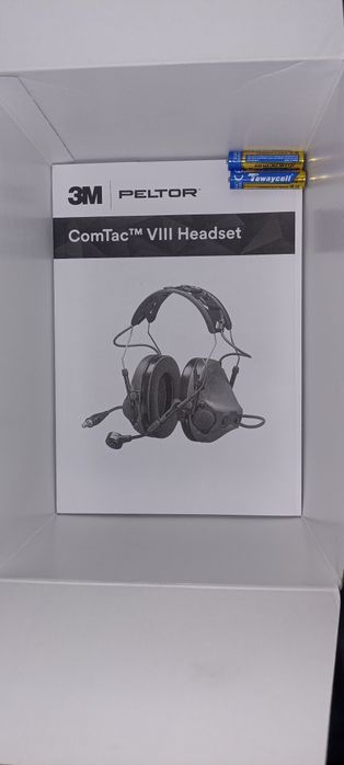 Тактичні навушники військові 3M™ PELTOR™ ComTac VIII MT14H418A-02 GN
