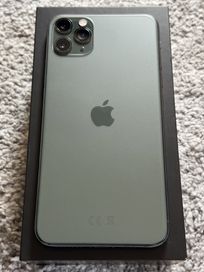 Smartfon Apple IPhone 11 Pro Max 512gb + 7 etui - nocna zieleń