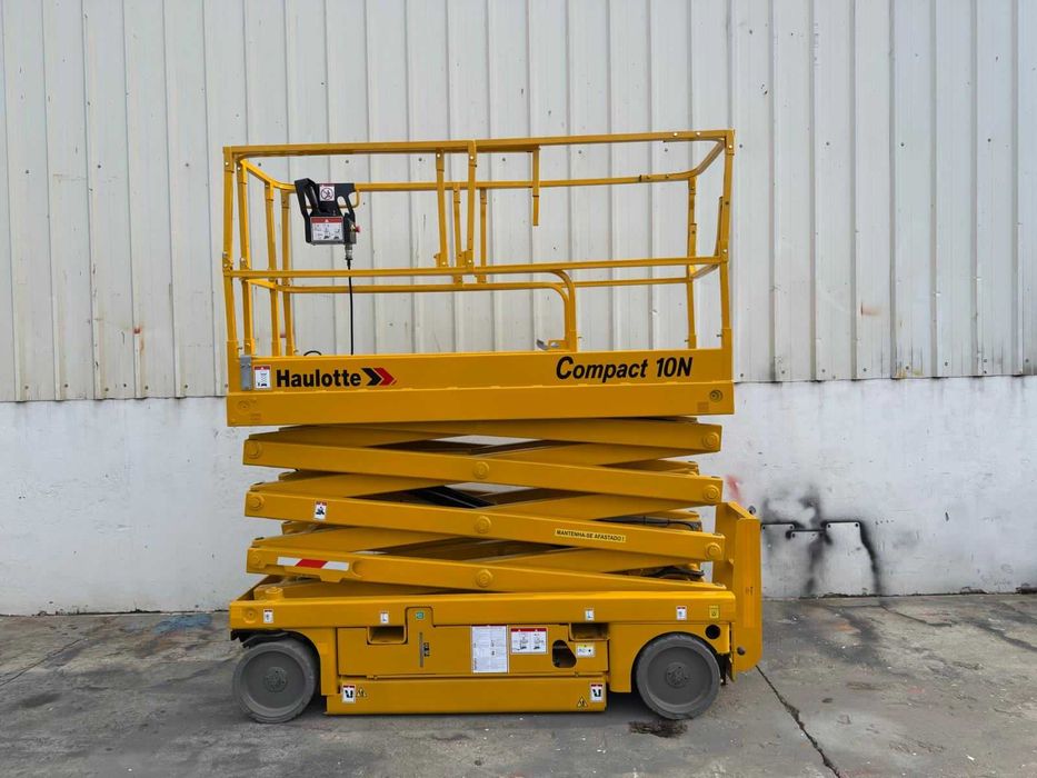 Plataforma Elevatoria Tesoura Eletrica Haulotte Compact 10N 10 METROS