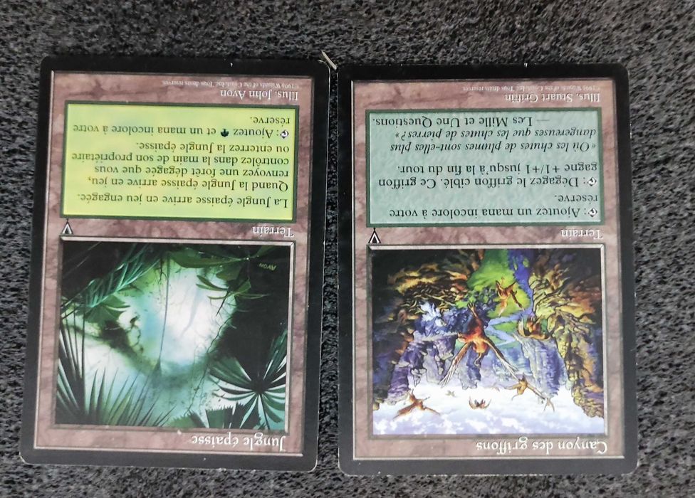 MTG Griffin Canyon e Jungle Basin