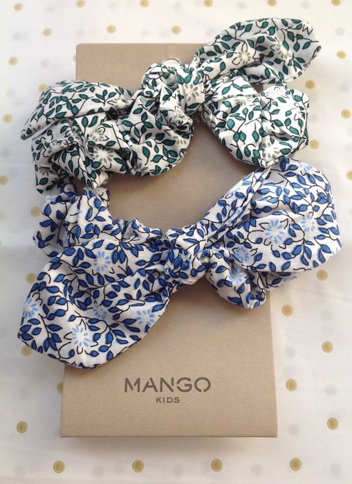 MANGO zestaw 2x gumka do włosów