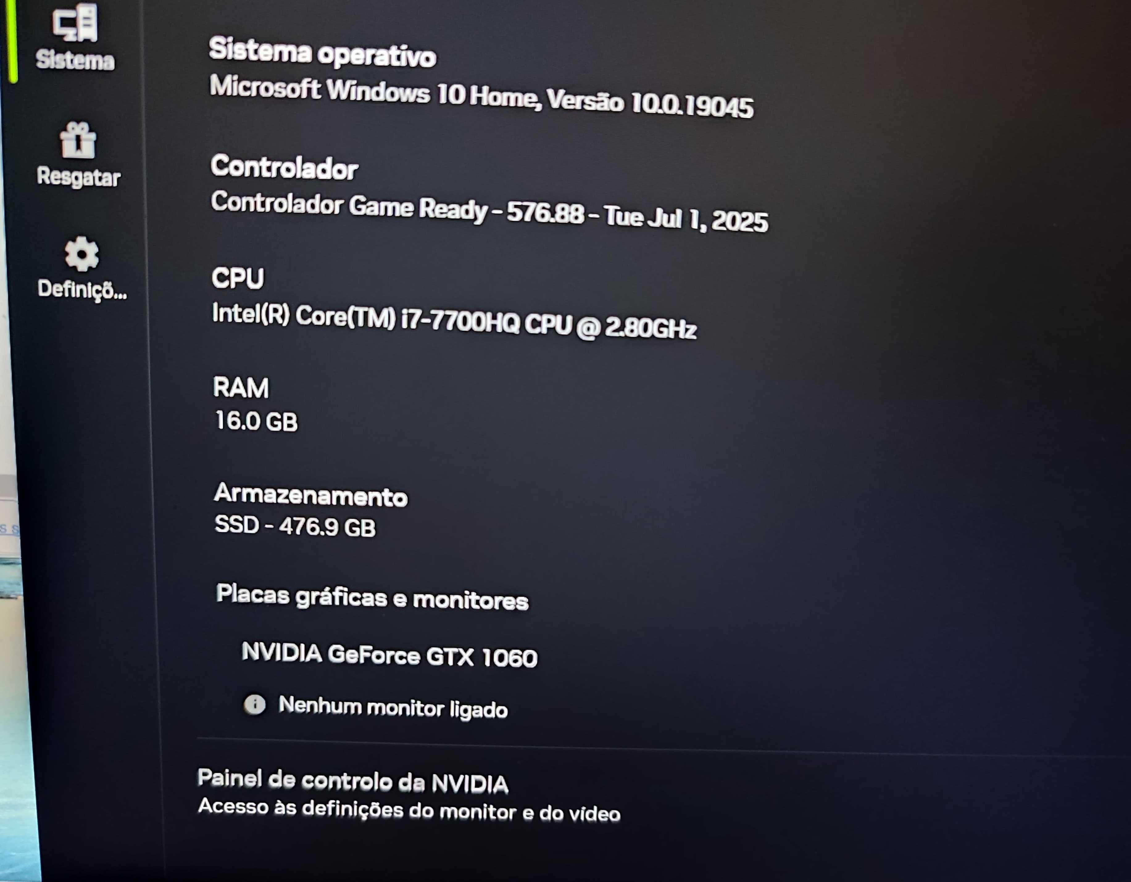 Portátil usado Lenovo LEGION Y720-15IKB