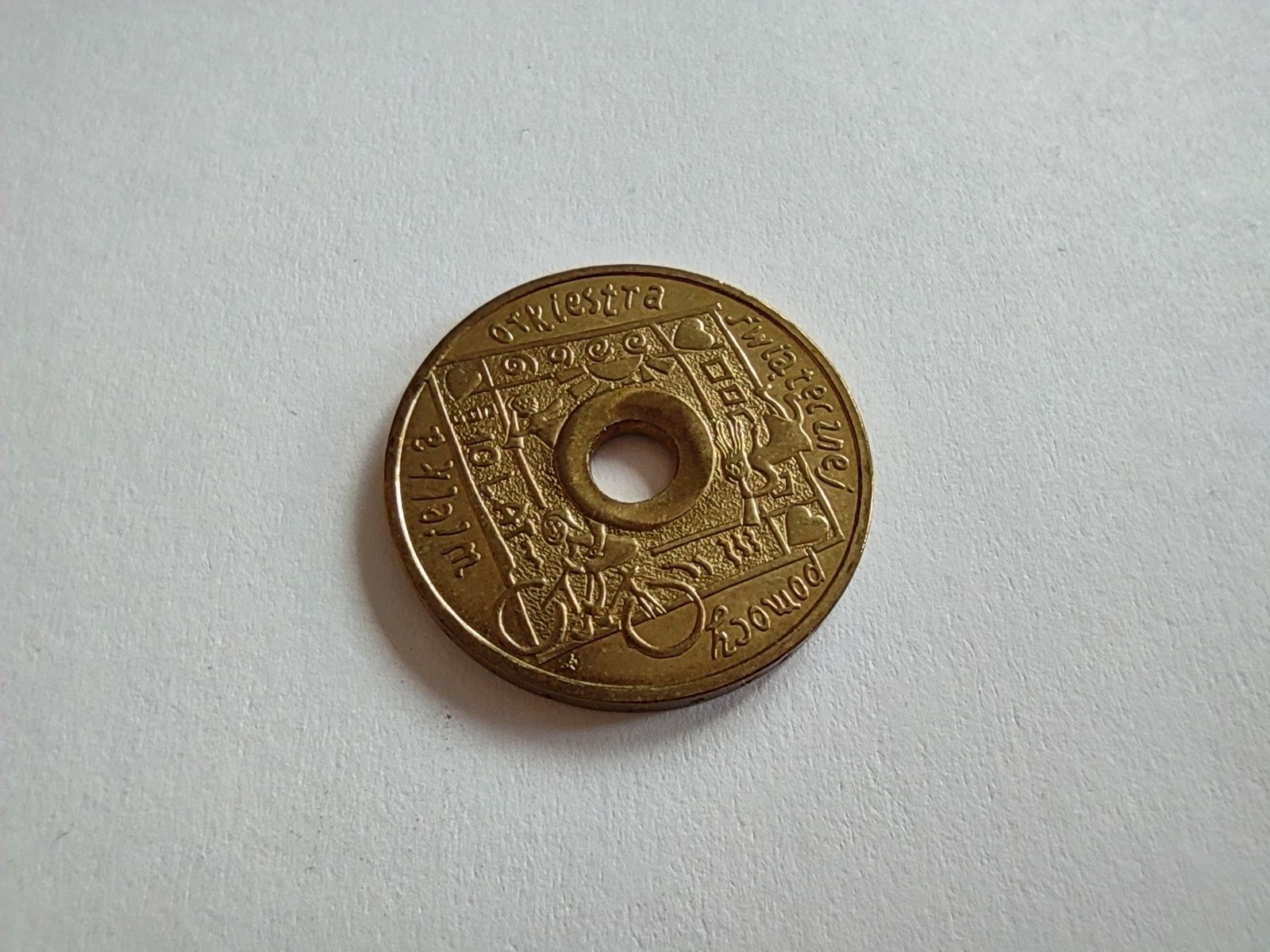 Moneta kolekcjonerska 2 zł. Wielka Orkiestra Świątecznej Pomocy 2003r.