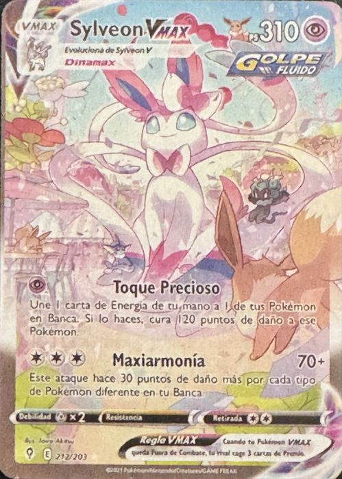 Sylveon Vmax - em eapanhol