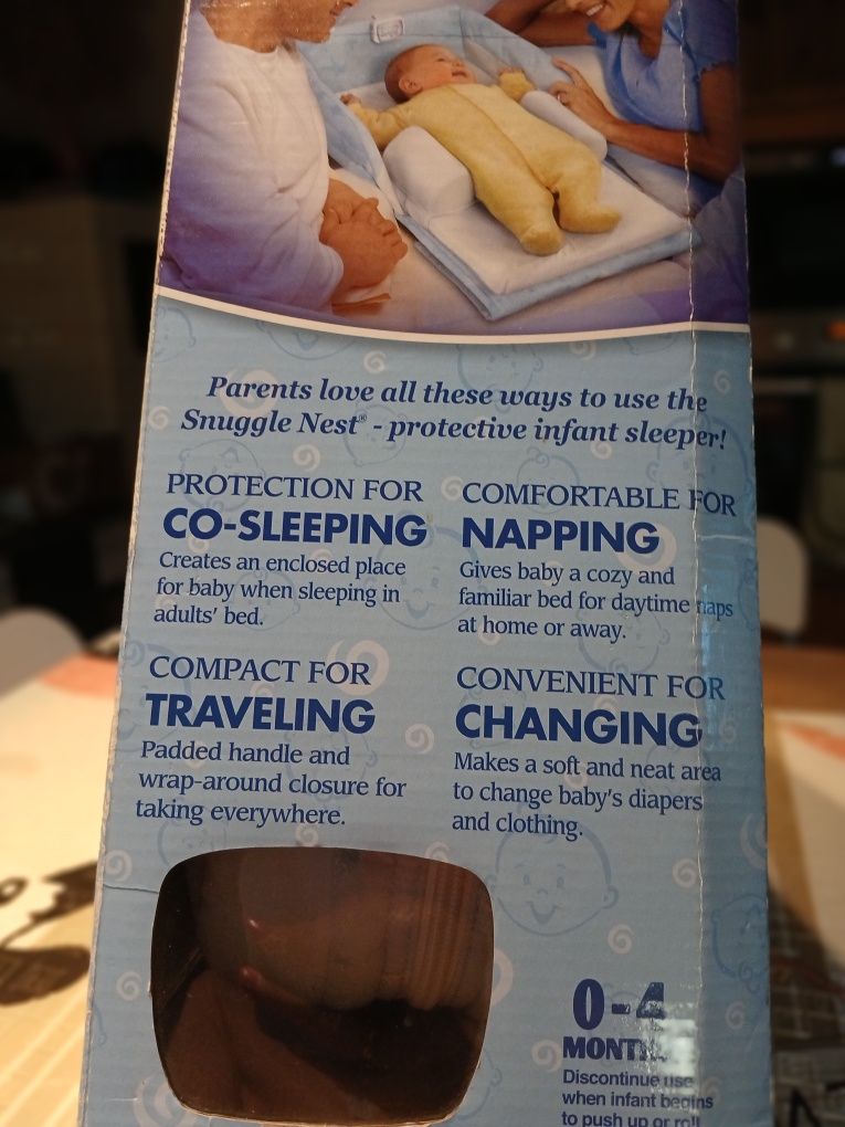 Snuggle nest łóżeczko przewijak przenośny, turystyczny