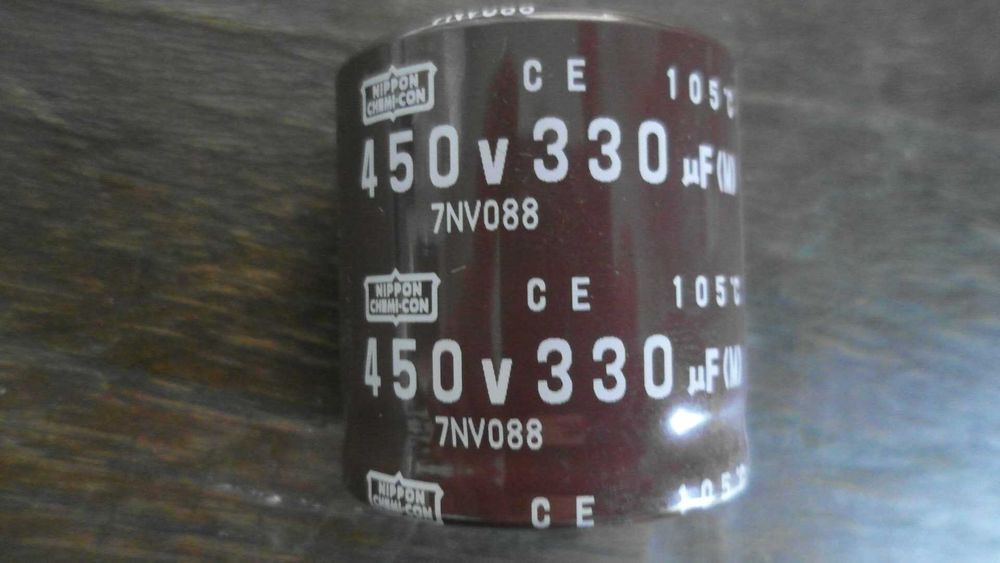 Конденсатор электролитический 330мкф х 450в