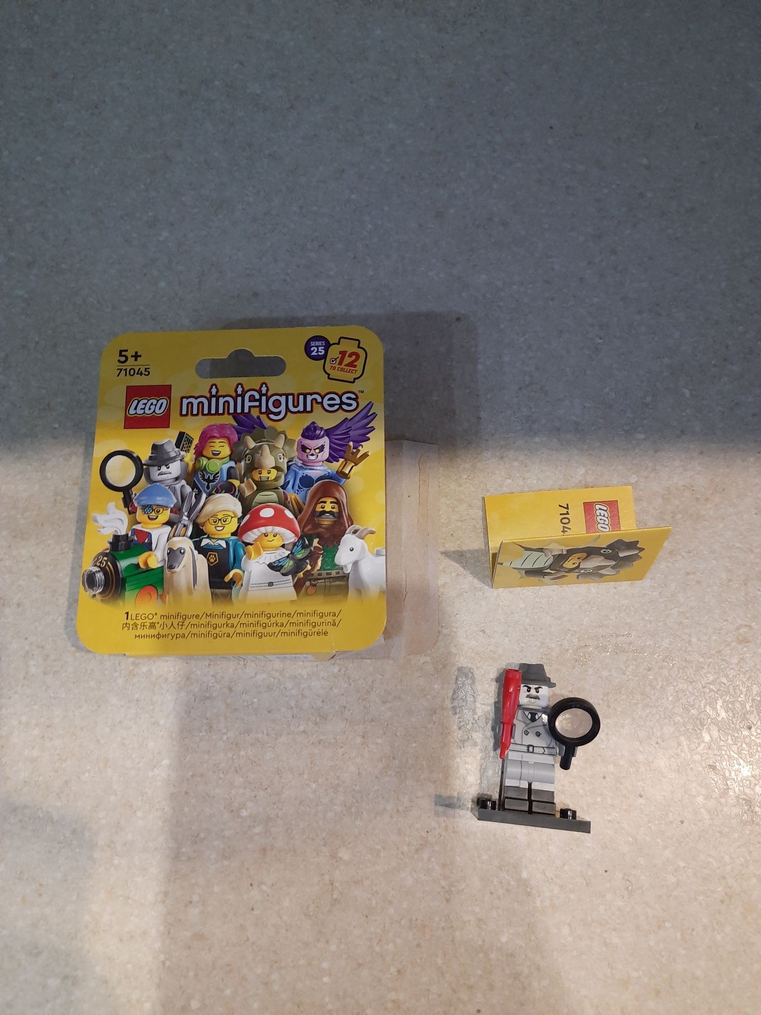 Lego minifigures 25 detektyw