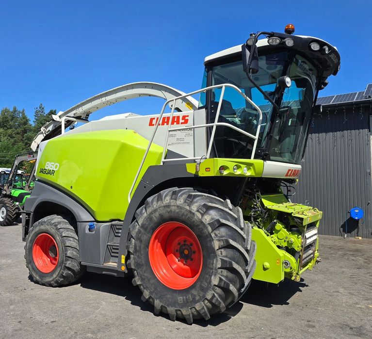 Claas Jaguar 860 Cebis  Claas Jaguar 860 Cebis z 2014 roku Super Stan