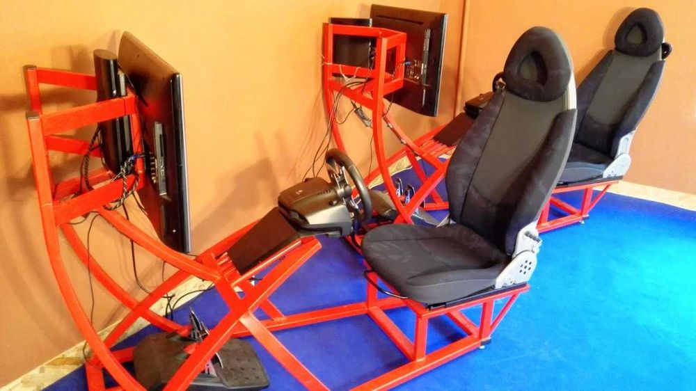 Рама автосимулятора з кріслом від смарта