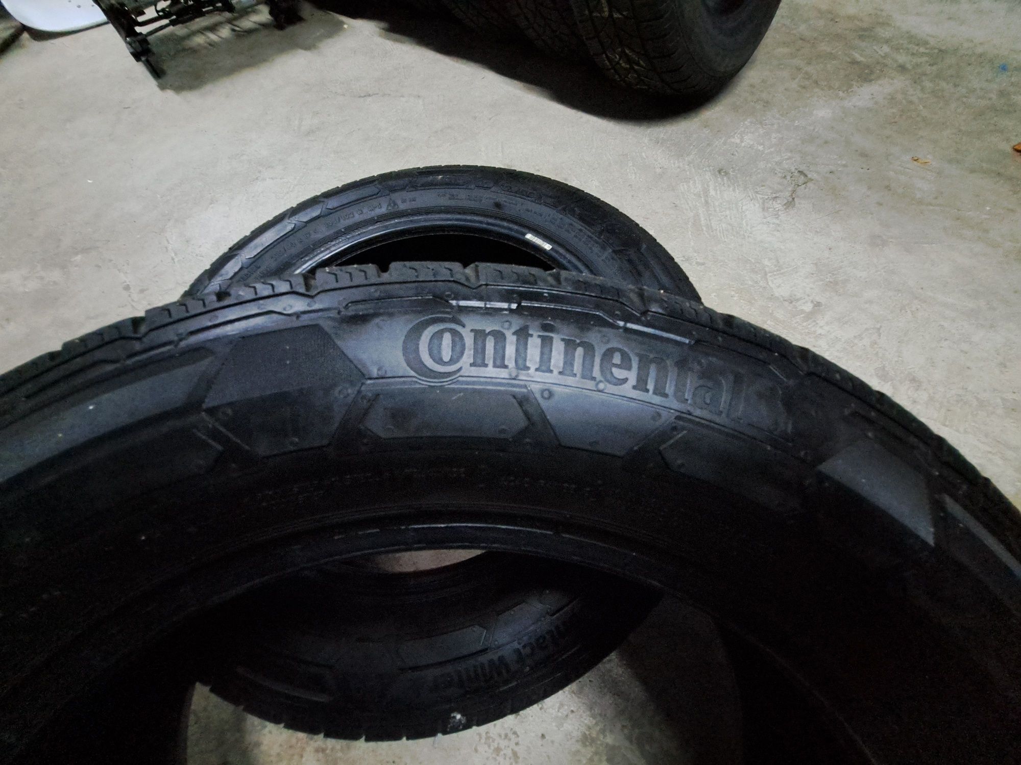 2Szt Opony Zimowe 17C 215 60 Do Dostawczego Hankook Continental