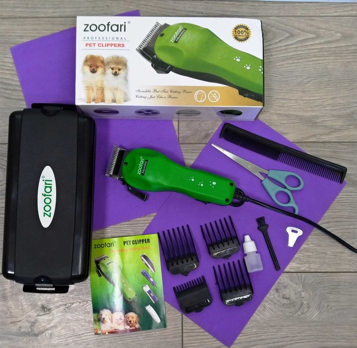 Машинка для стрижки животных с густой шерстью ZooFari 220V 10Ват